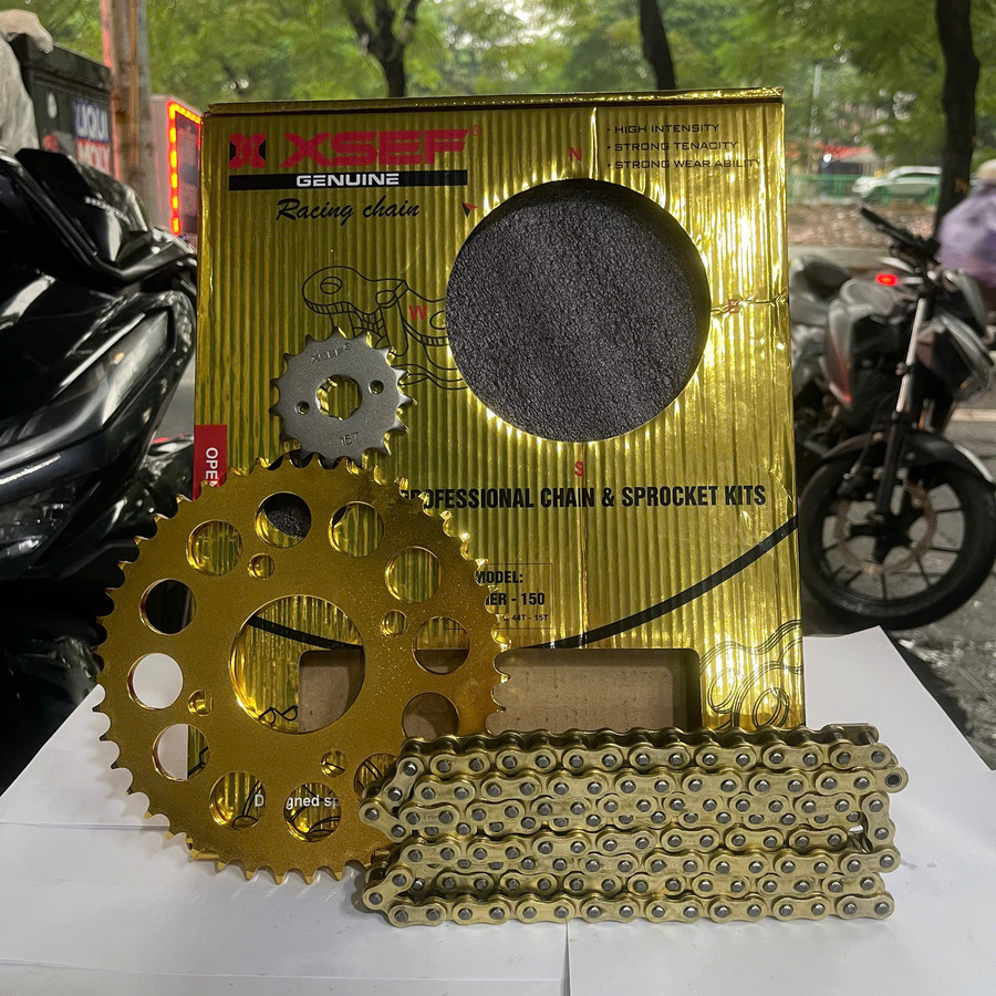 nhong xich xsef ex150 vang