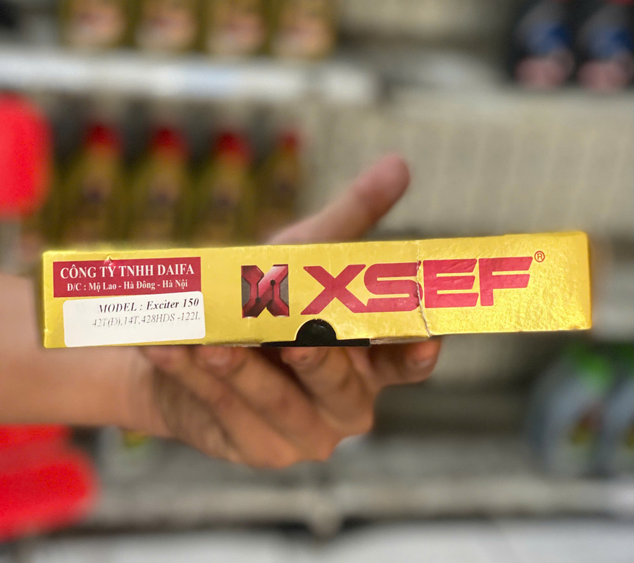 nhong xich xsef ex150 den