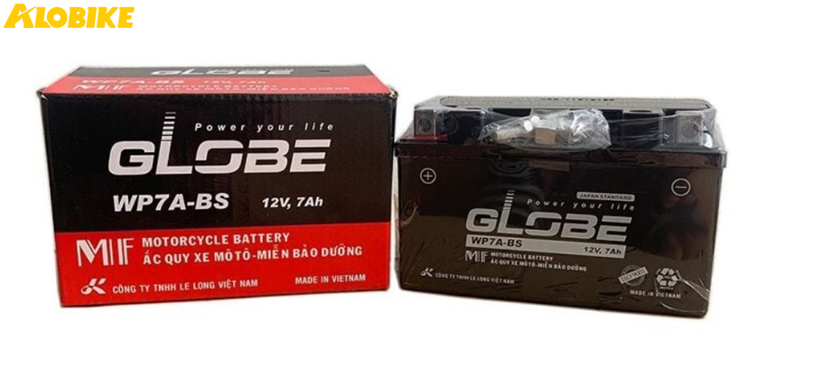 th&ocirc;ng số ắc quy globe của xe attila