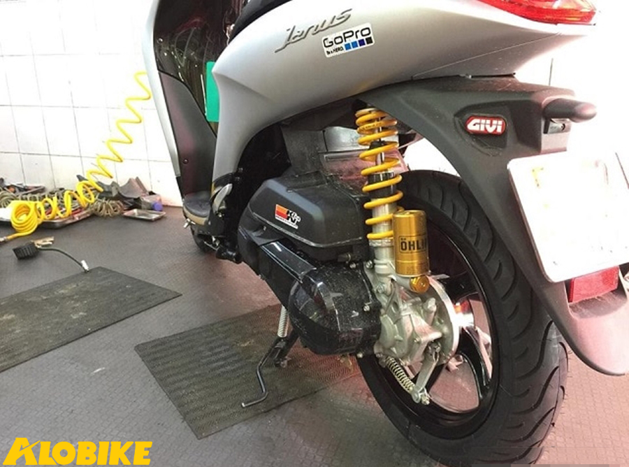 c&aacute;ch lắp lốp dunlop xe m&aacute;y janus đ&uacute;ng chiều