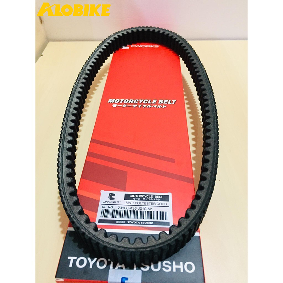 giới thiệu d&acirc;y curoa cworks toyota cho xe sh