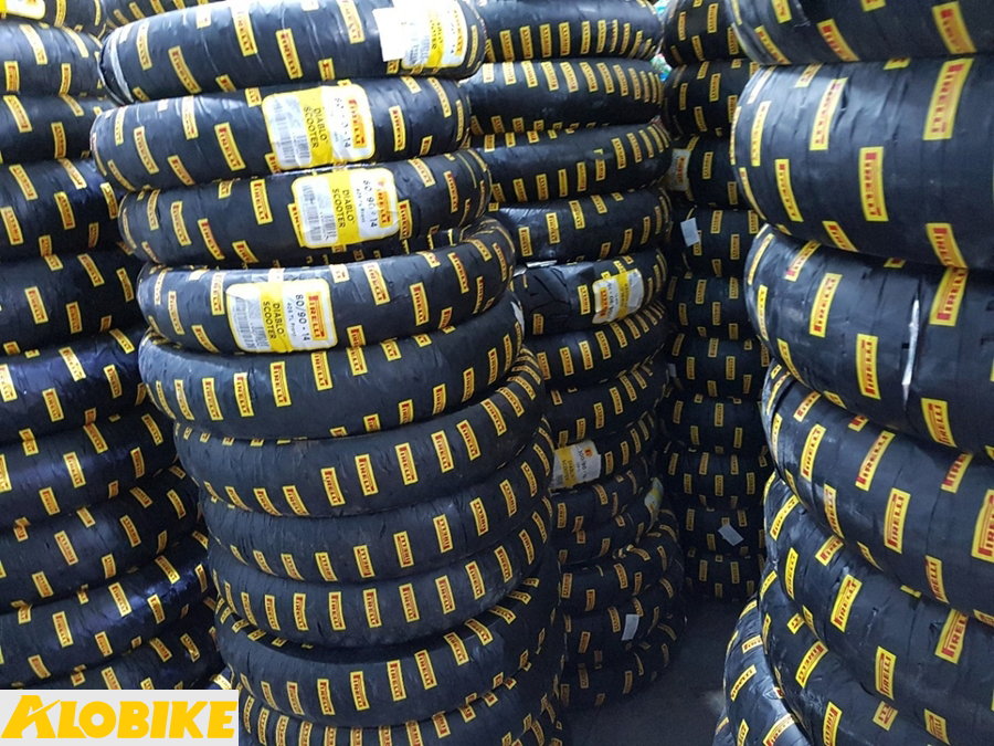 kho lốp alobike lu&ocirc;n sẵn pirelli