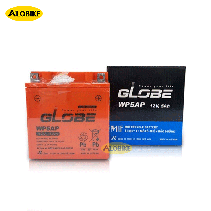ắc quy globe 5a