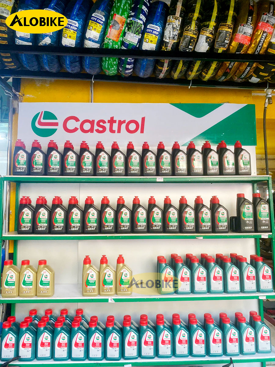 Nhớt Castrol Activ Scooter 10W40 1 lít xe ga