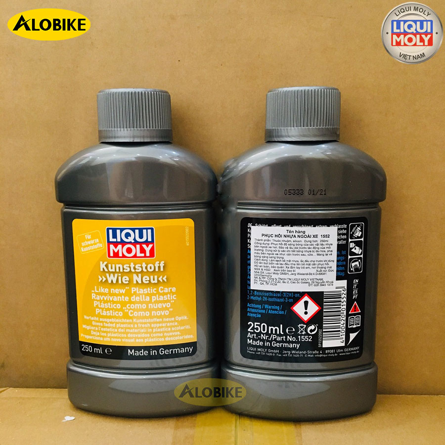 Liqui Moly Phục Hồi Làm Mới Nhựa