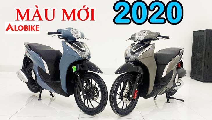 Xe SH mode 2021 màu xanh đen và các phiên bản màu xanh khác