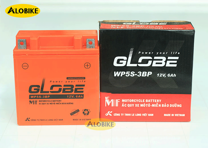 ắc quy globe 5A cao
