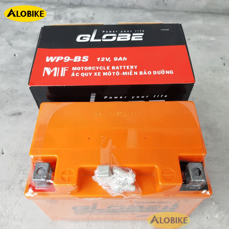 ắc quy globe 9A thấp