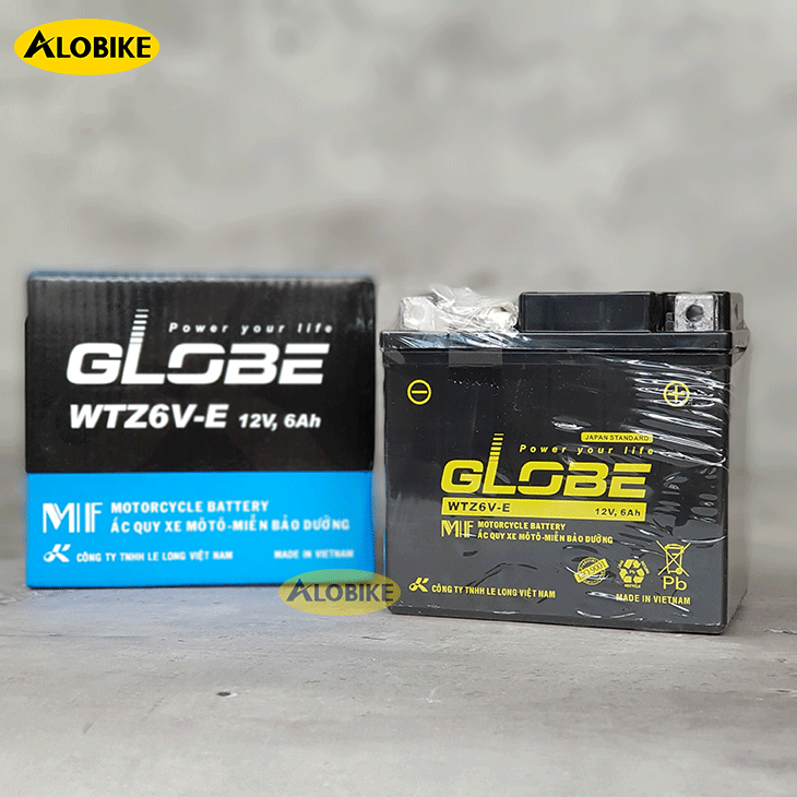 ắc quy globe 6a