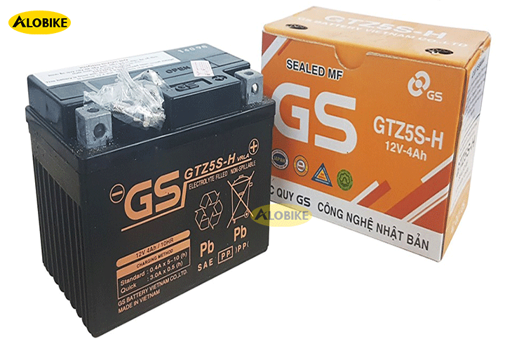 ắc quy 4A GS