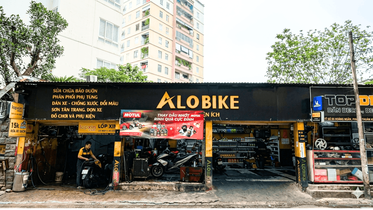 Alobike Ho&agrave;ng Ng&acirc;n