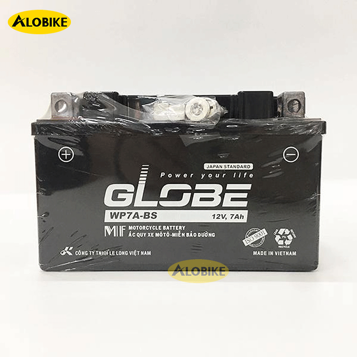 ắc quy GLOBE 7A thấp