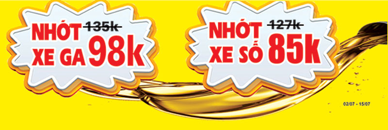nhớt xe số