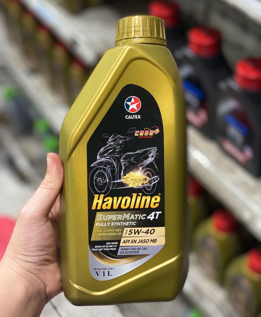 nhớt havoline 5ww40 ga 1lit
