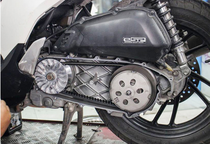cấu tạo bộ c&ocirc;n xe tay ga