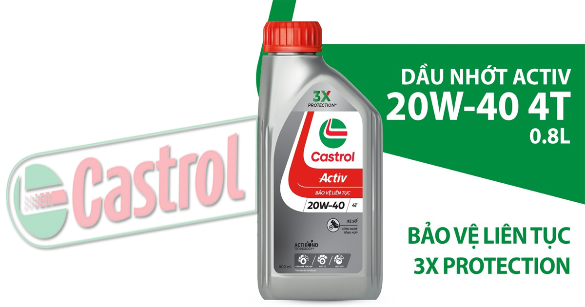 Nhớt Castrol Activ