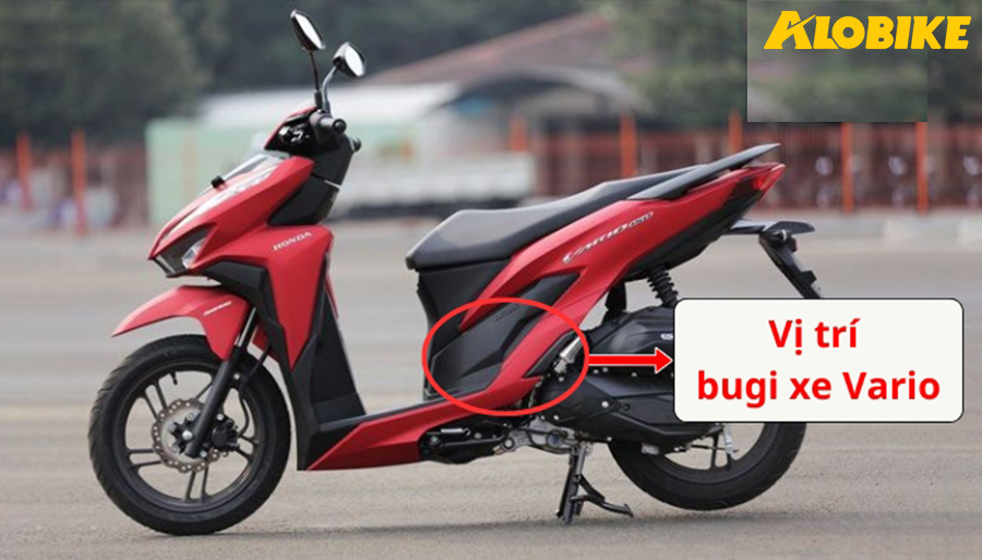 bugi xe vario nằm ở đâu