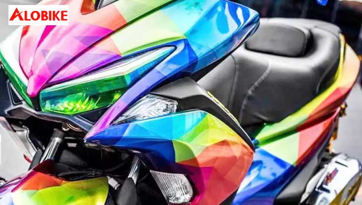 Chiêm ngưỡng bộ decal đổi màu cho xe máy