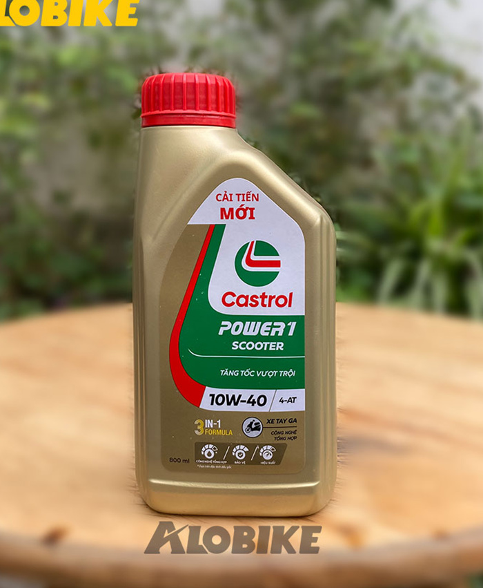 nhớt castrol xe số