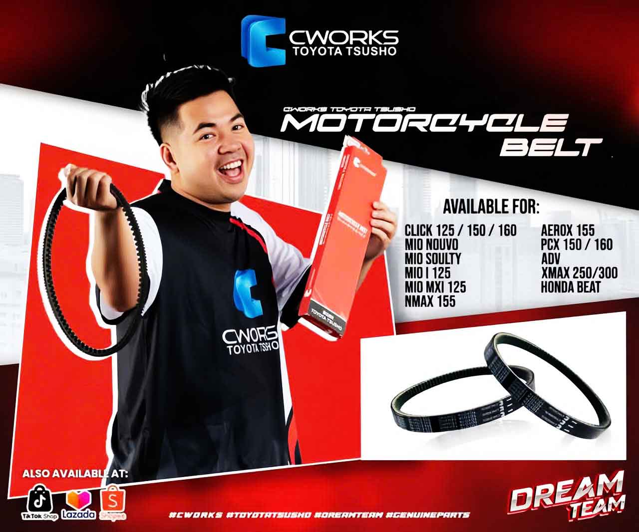 d&acirc;y curoa Toyota Cworks
