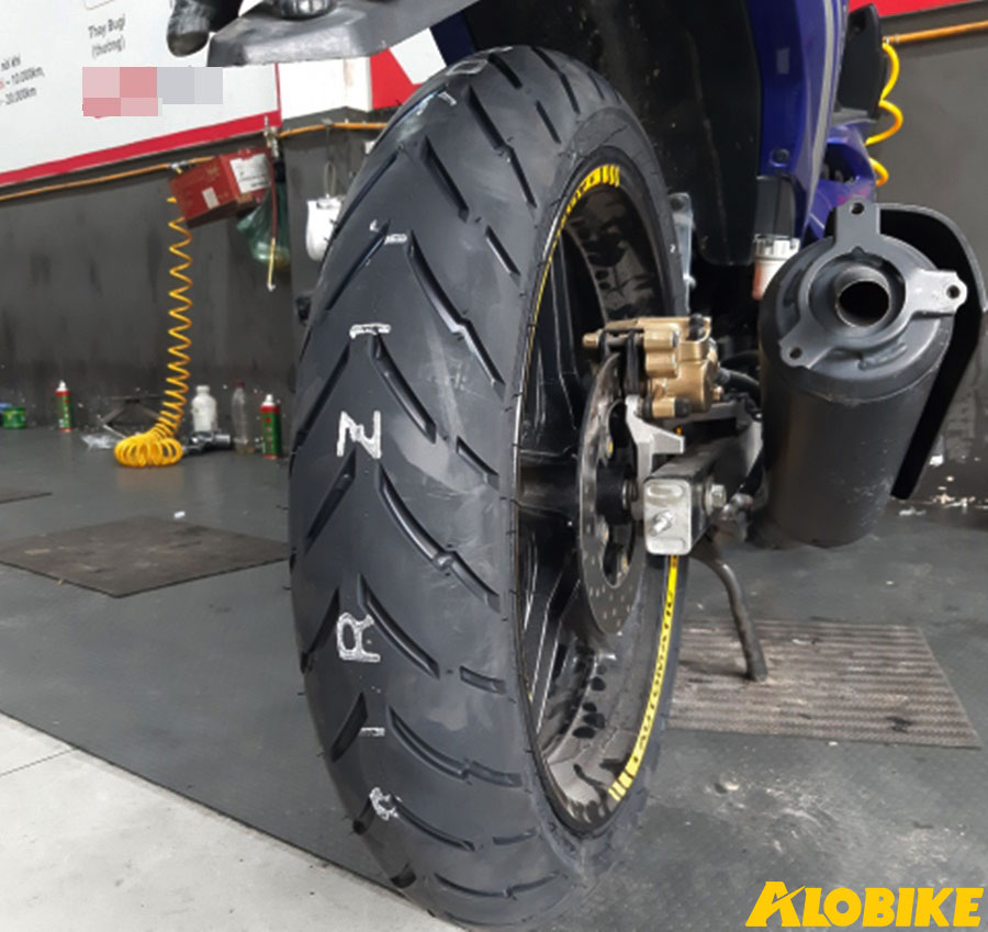 giới thiệu lốp dunlop cho xe fz 150i