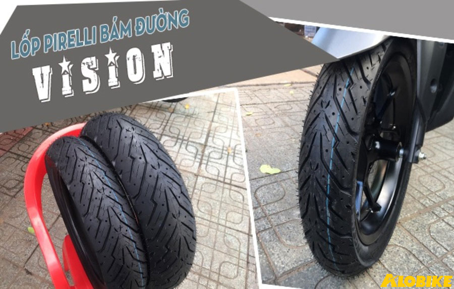 c&aacute;ch chọn lốp pirelli cho xe vision
