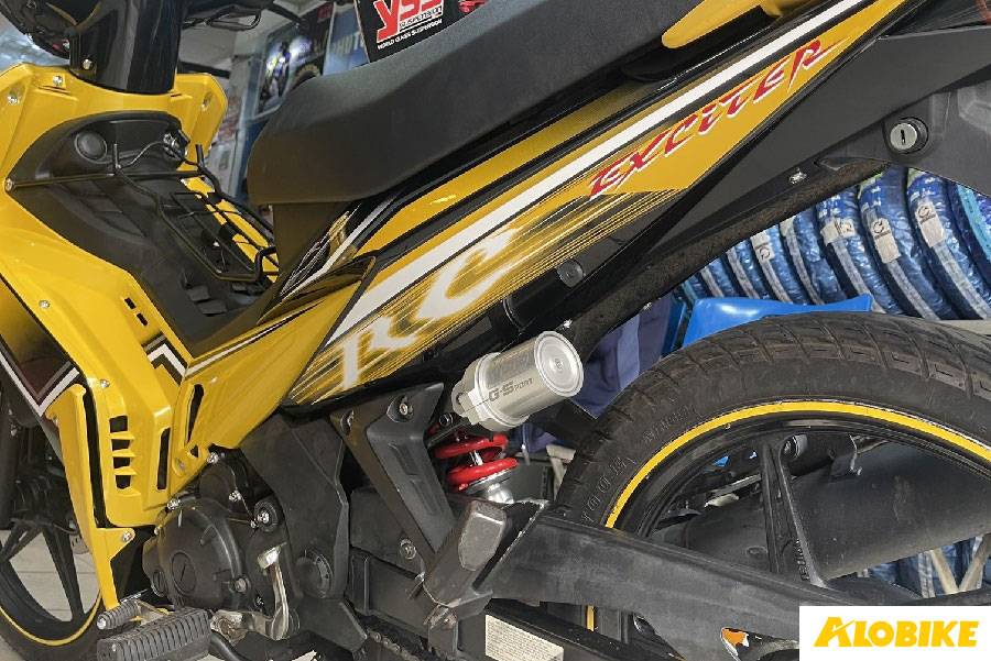 phuộc yss c&oacute; độ bền cao, lắp đặt l&ecirc;n xe exciter 135 dễ d&agrave;ng 