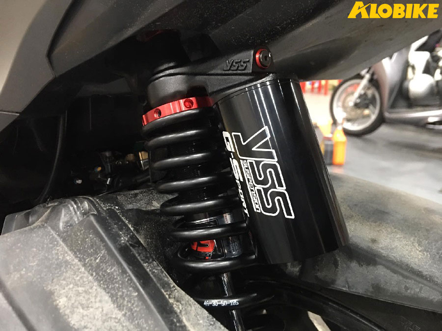 phuộc yss g-sport lắp trên xe vario