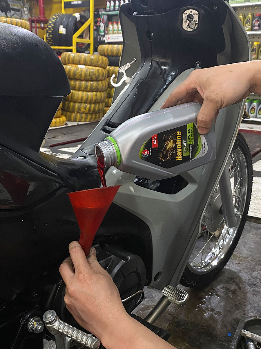 nhớt havoline ezy xe số