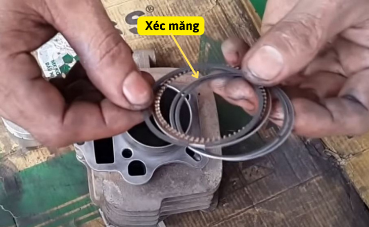 làm lại xéc măng bộ hơi xe wave