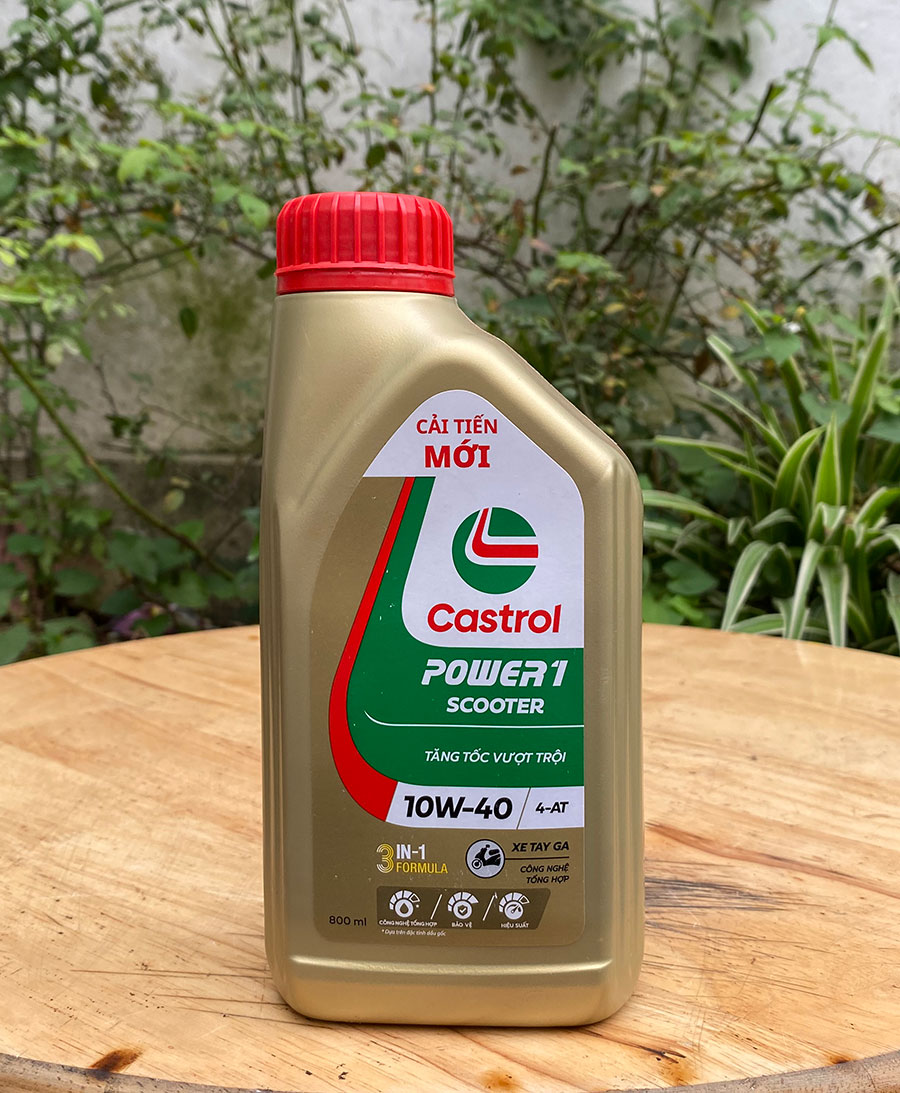 nhớt castrol cho xe ab