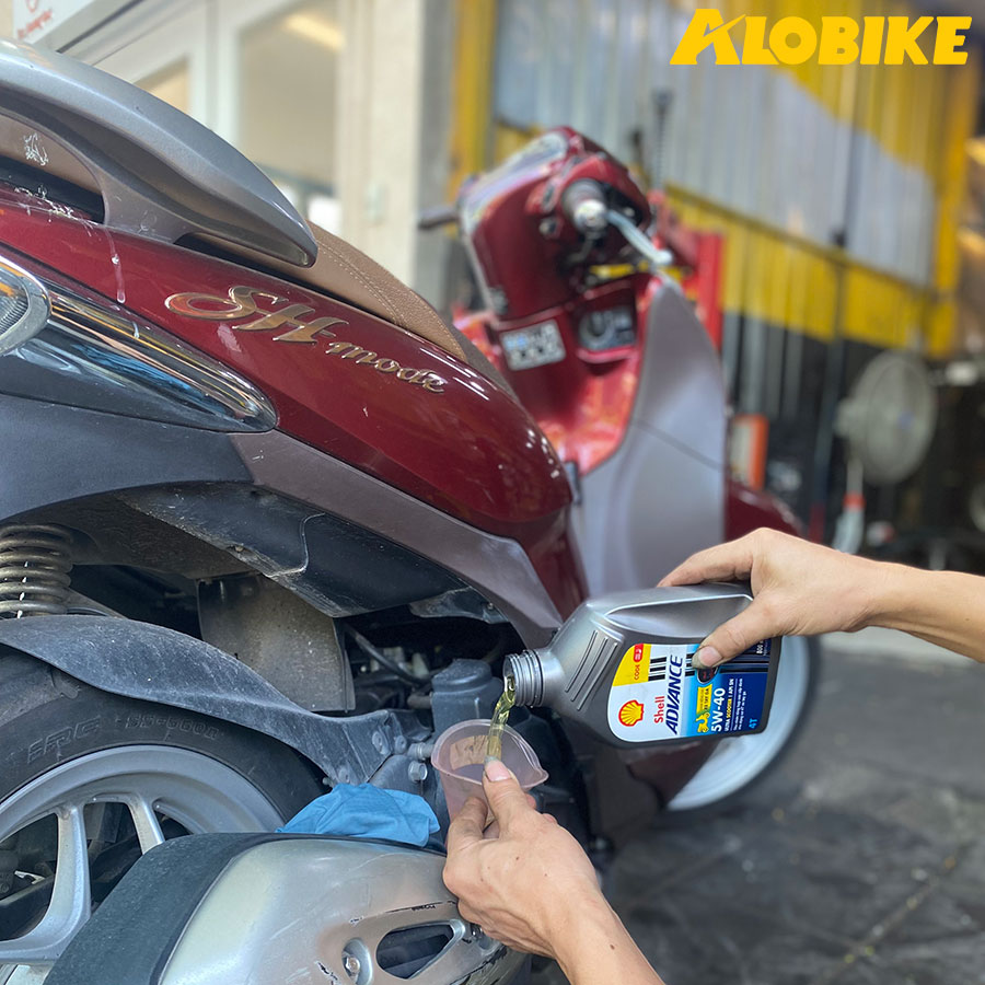 nhớt xe sh mode