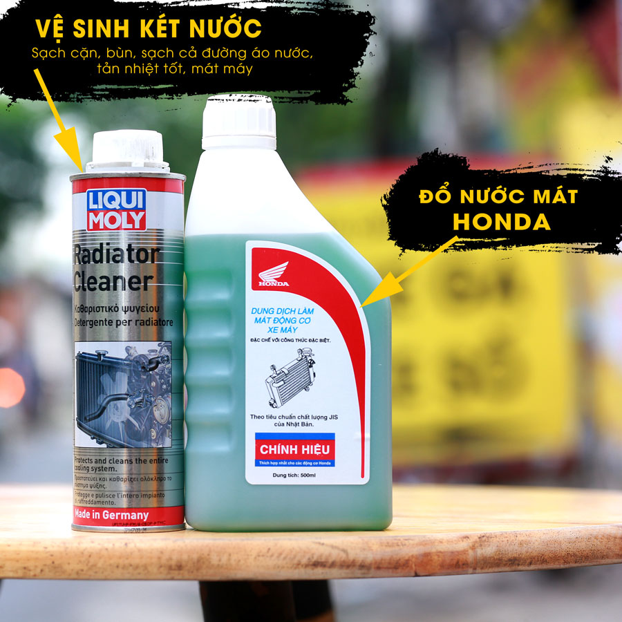 vệ sinh két nước