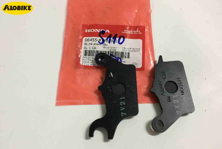 M&aacute; phanh trước xe Wave