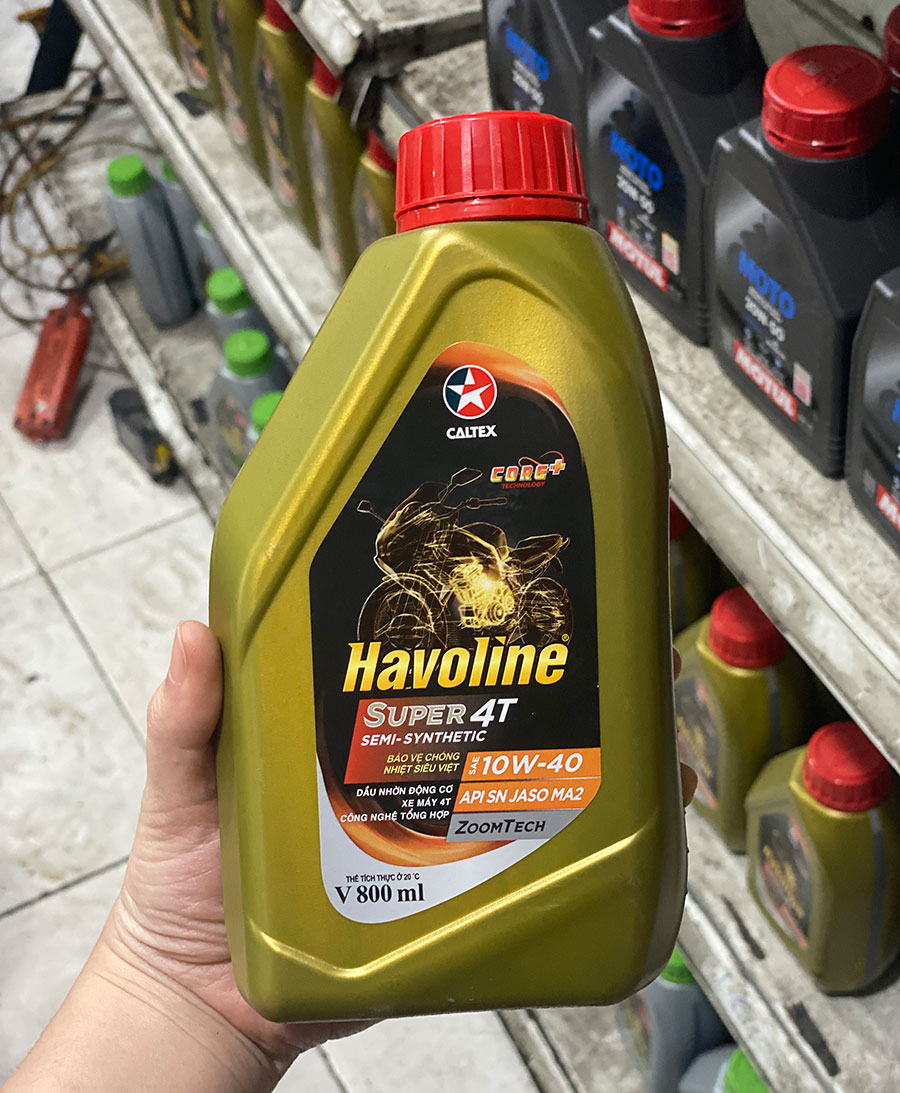 Nhớt Havoline xe số