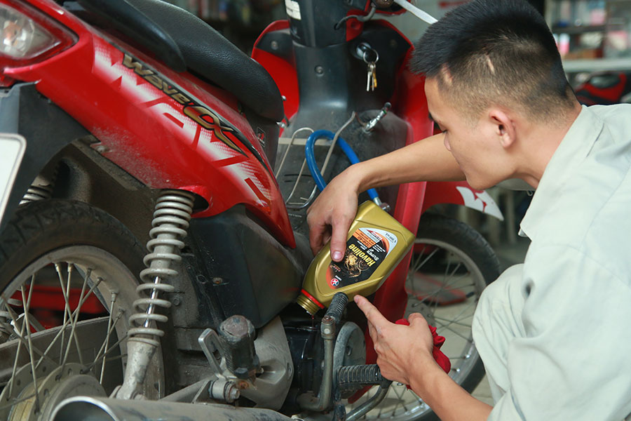 nhớt havoline xe số