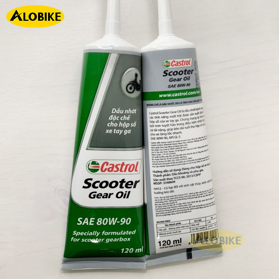nhớt hộp số tay ga Castrol Gear Oil 80w90