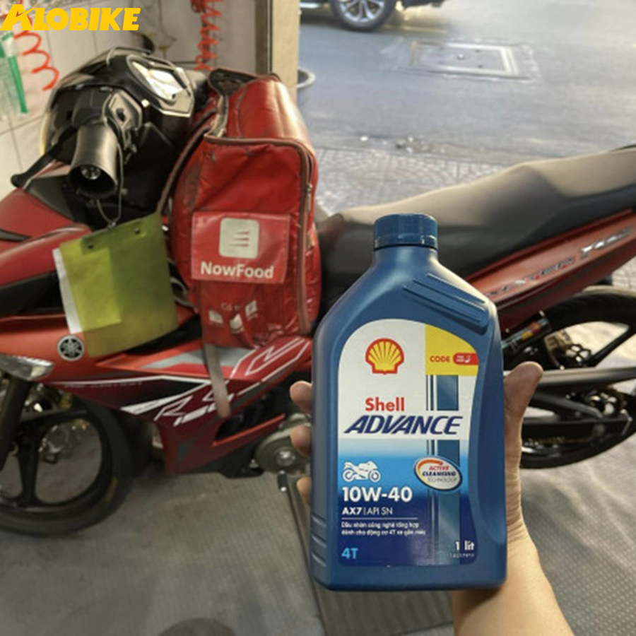 thời gian thay nhớt shell cho xe axelo
