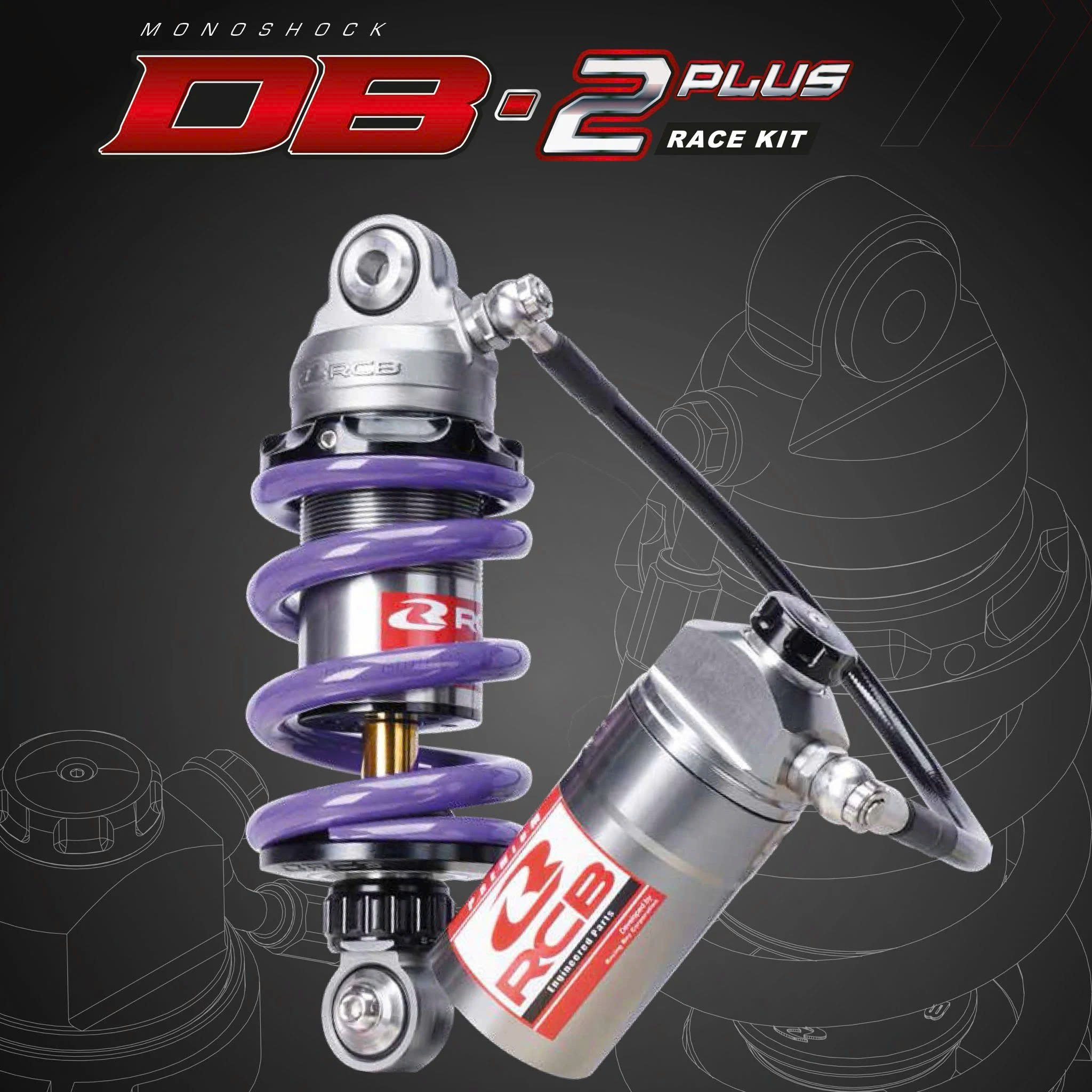 GIẢM SÓC DB2 PLUS + RAIDER 150 285MM