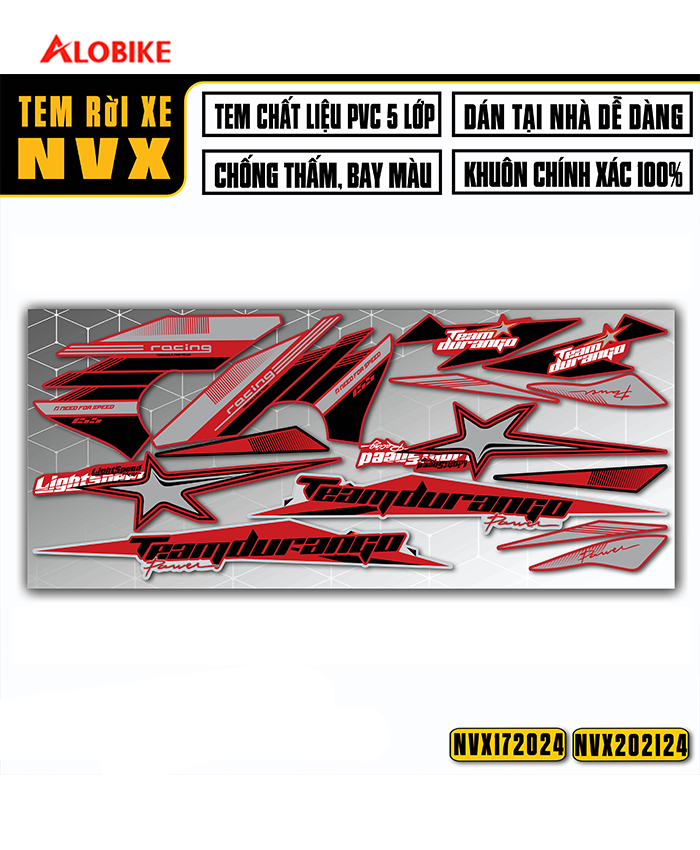 Tem Team Durago cho NVX