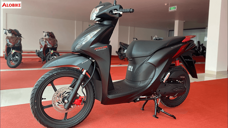 Rò rỉ hình ảnh Honda Vision màu đen nhám hoàn toàn mới tại Việt Nam