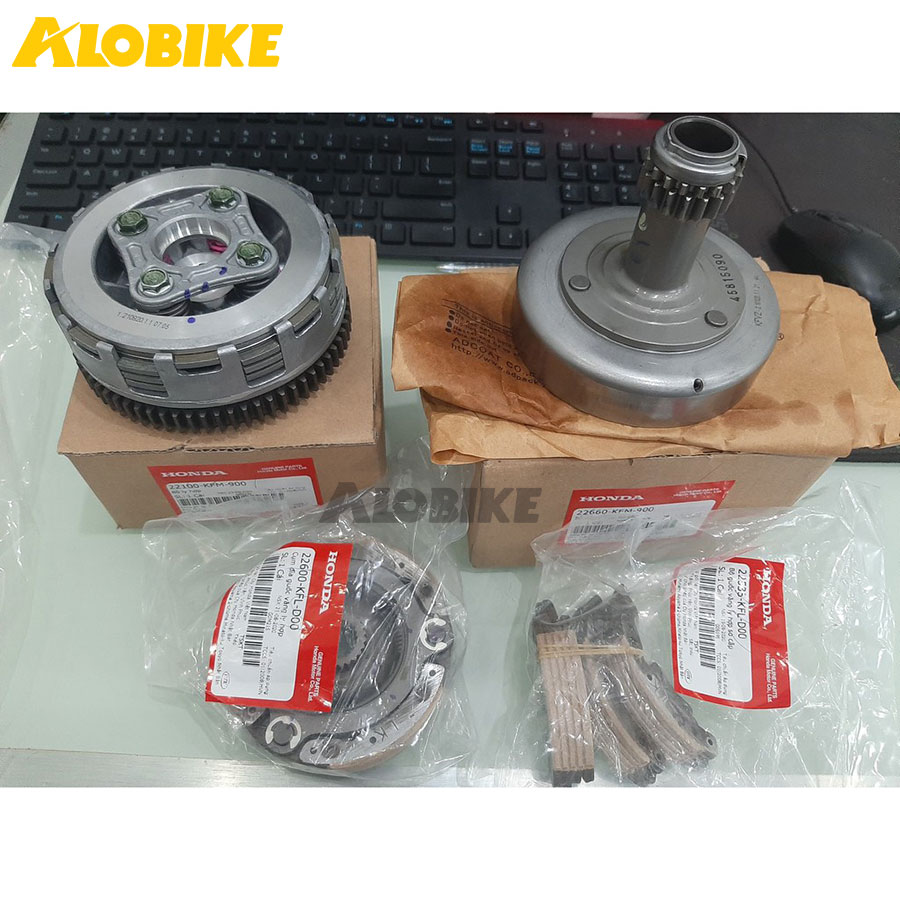 Bộ côn Honda cho xe Wave S 110, RSX 110 ( bộ côn full)