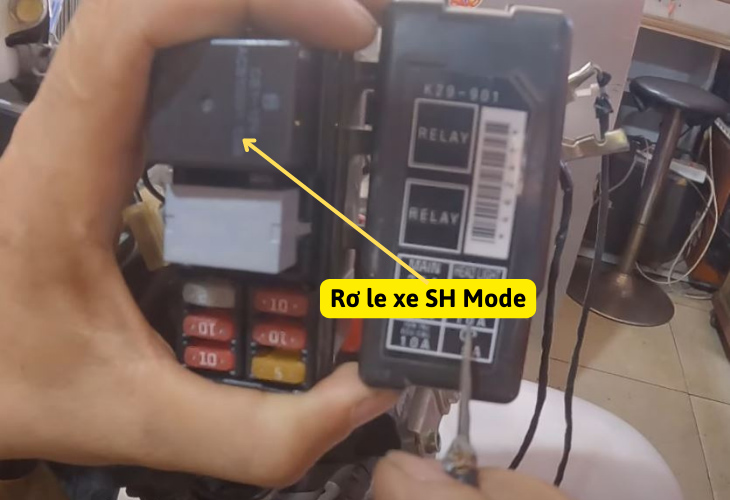 xe sh mode ko đề được