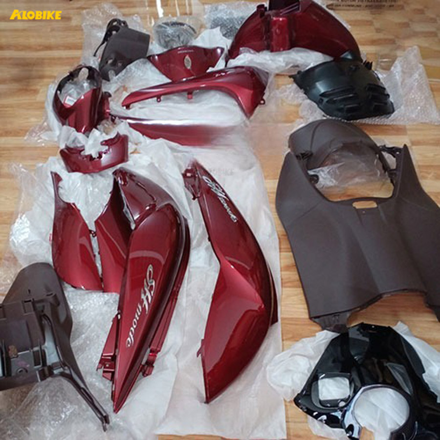 Bộ nhựa xe SH mode 2017-2019 màu đỏ