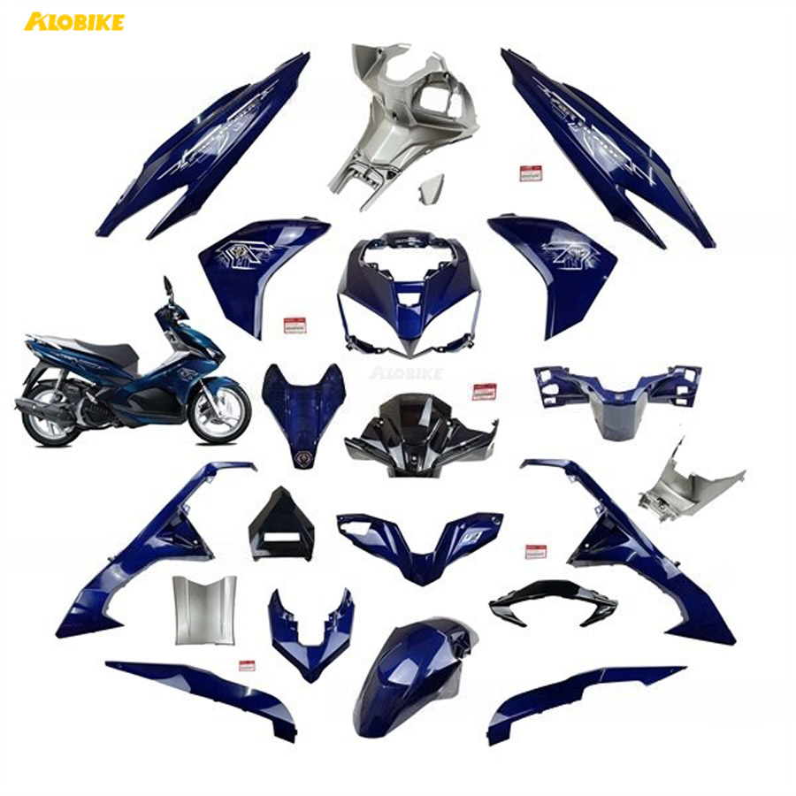 Bộ nhựa Air blade 2016-2019 màu xanh đen